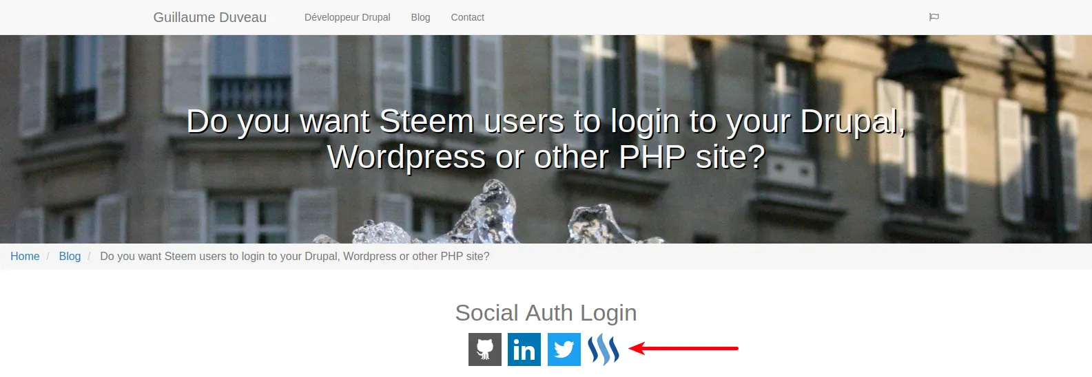 Drupal Social Auth